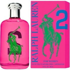 Big Pony Pink 2 by Ralph Lauren Eau de Toilette for Women 3.4 oz
