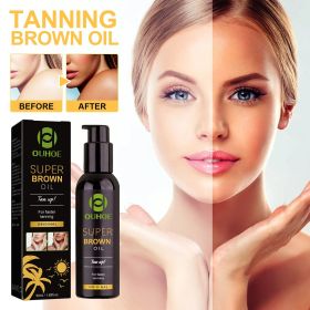 OUHOE Blackening Oil, Outdoor Sunbathing To Create Natural Tan Skin Moisturizing Blackening Oil