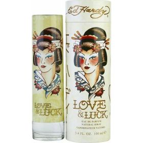 ED HARDY Love & Luck by Christian Audigier 3.4 oz EDP For Women