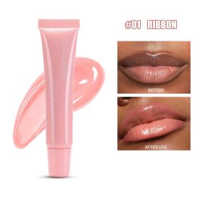 Tea Rose Lip Glaze (Option: 01 RIBBON-10ml-1pc)