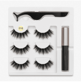 Magnetic Glam Lashes (Option: 3PC 016 style)
