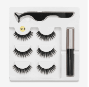 Magnetic Glam Lashes (Option: 5PC 013 style)