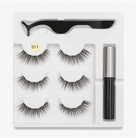 Magnetic Glam Lashes (Option: 3PC 011 style)