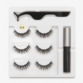 Magnetic Glam Lashes (Option: 018 style)
