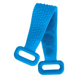 BodyGlow Exfoliating Back Scrubber (Option: BathScrubberBeltBlue)