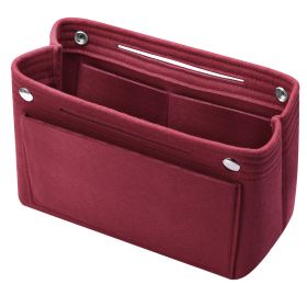 Purse Perfect Luxe Organizer (Option: HandBagRedWine)