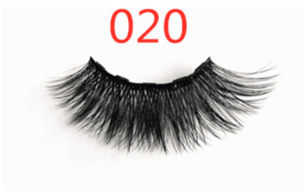 Magnetic Glam Lashes (Option: 3PC 020 1 pair eyelashes)