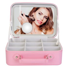 GlamGo Luxe Beauty Case (Option: MakeupBagPink)