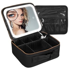 GlowVault Travel Beauty Case (Option: MakeupBagSBlack)