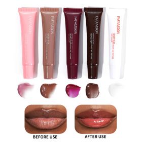 Tea Rose Lip Glaze (Option: Five piece set-10ml-1pc)