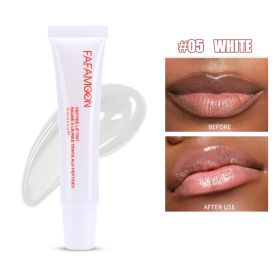 Tea Rose Lip Glaze (Option: 05 WHITE-10ml-1pc)
