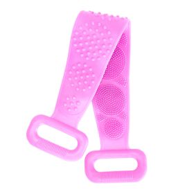 BodyGlow Exfoliating Back Scrubber (Option: BathScrubberBeltPurple)