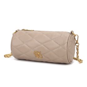 MKF Collection Lexa Crossbody Bag by Mia K (Color: Taupe)