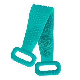 BodyGlow Exfoliating Back Scrubber (Option: BathScrubberBeltGreen)