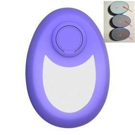 Silk Touch Crystal Hair Eraser (Option: Purple-Frosted)